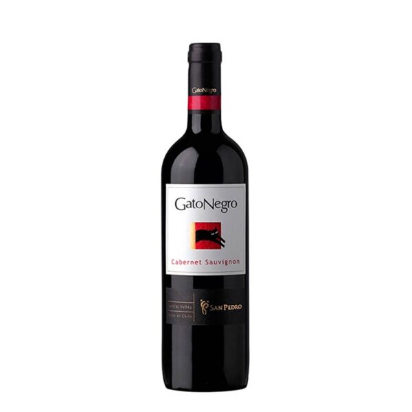 Botella de Vino Gato Negro